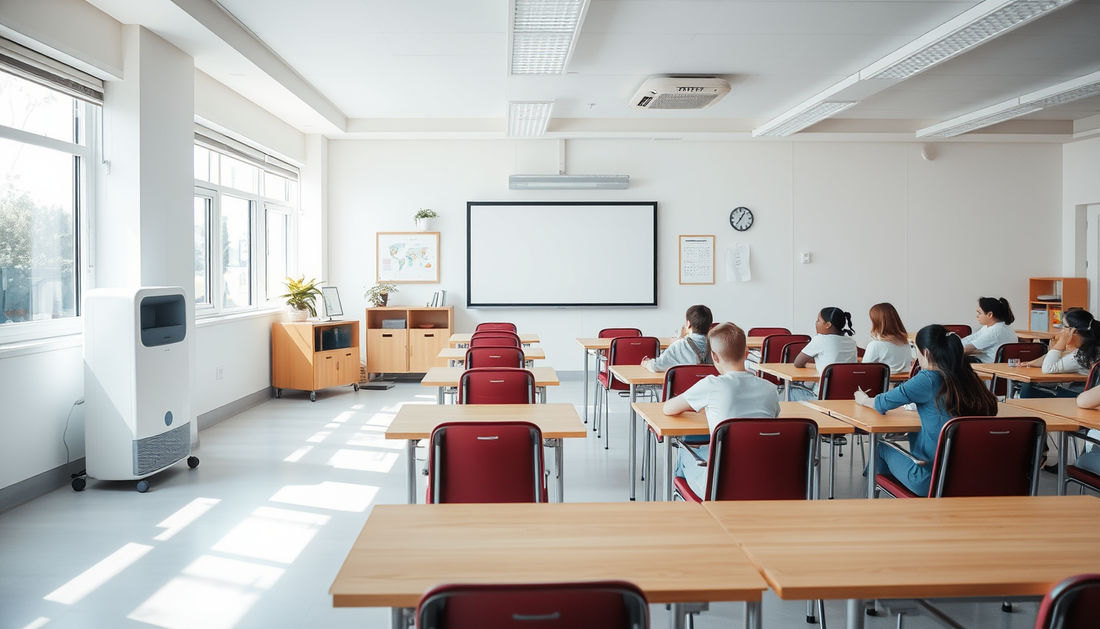 SanitexAir NTP: Healthier Indoor Air and Surfaces in Schools